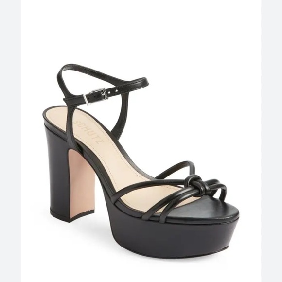 Schutz Kelsie Platform Heels Size 9.5 NEW - Picture 1 of 9